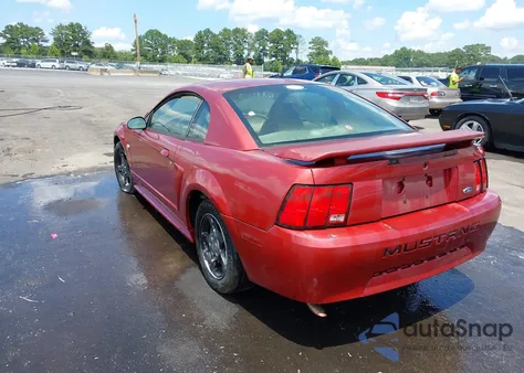 2004 Ford Mustang из США, поврежденный, VIN 1FAFP40604F242412